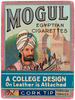 MOGUL EGYPTIAN CIGARETTES SEALED PACK WITH COLLEGE LEATHER.