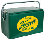 “DRINK VERNOR’S GINGER ALE” PICNIC COOLER OLD STORE STOCK.