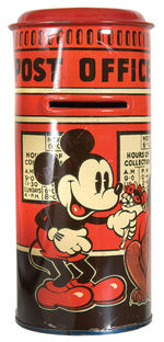 MICKEY MOUSE “POST OFFICE” ENGLISH BANK.