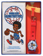 “HARLEM GLOBETROTTERS” BOXED WATCH.