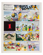 “BUCK ROGERS”  EXTENSIVE SET OF 52 SUNDAY PAGE REPRINT BOOKS AND MORE.
