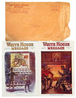 “THE WHITE HOUSE MESSAGE” BUSTER BROWN SHOES PUBLICATION PAIR.
