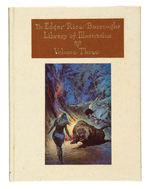 BOOK “THE EDGAR RICE BURROUGHS LIBRARY OF ILLUSTRATION” HARDCOVER BOOK WITH TARZAN CONTENT.