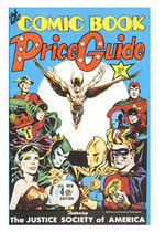 “OVERSTREET COMIC BOOK PRICE GUIDE” FOURTH EDITION HARDCOVER.