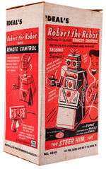 "IDEAL'S ROBERT THE ROBOT" BOXED TOY.