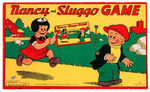 ELLA CINDERS/NANCY AND SLUGGO BOXED MILTON BRADLEY GAME PAIR.