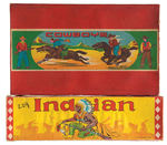 “COWBOYS” & “INDIAN” BOXED METAL FIGURE SETS.
