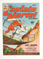 CAPTAIN MARVEL ADVENTURES #38 AUGUST 1944 FAWCETT PUBLICATIONS MILE HIGH COPY.