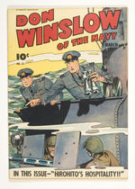 DON WINSLOW OF THE NAVY #13 MARCH 1944 FAWCETT PUBLICATIONS PENNSYLVANIA COPY.