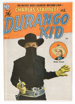 DURANGO KID #1 OCTOBER NOVEMBER 1949 MAGAZINE ENTERPRISES VANCOUVER COPY.