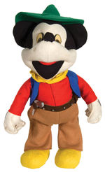 “MICKEY MOUSE COWBOY DOLL” BY “LENCI” OF ITALY.