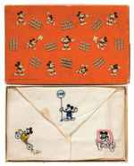 “MICKEY MOUSE HANKIES” BOXED SET.