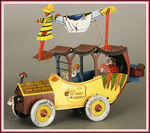 "HIGHWAY HENRY" RE-ISSUE WIND-UP TIN CAR.