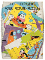 “FLIP THE FROG FOUR PICTURE PUZZLES” BOXED SET.