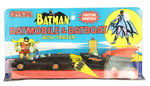 “BATMAN BATMOBILE & BATBOAT” FRICTION SET.