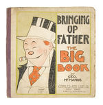 "BRINGING UP FATHER – THE BIG BOOK" SCARCE HARDCOVER PLATINUM AGE COMIC BOOK.