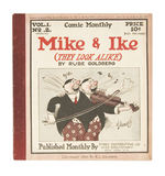 “COMIC MONTHLY-MIKE & IKE (THEY LOOK ALIKE)” PLATINUM AGE COMIC BOOK.