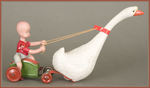 "HENRY AND HIS SWAN" BOXED WIND-UP.