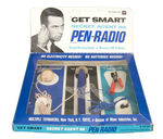 "GET SMART SECRET AGENT 86 PEN-RADIO" BOXED SET.