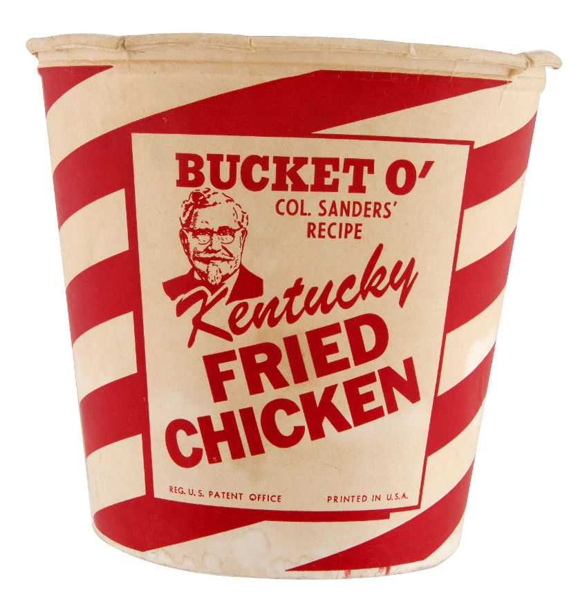 Hake S Kentucky Fried Chicken Early Illustrated Box Postcard And
