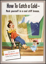 "HOW TO CATCH A COLD" PROMOTIONAL POSTER SET.
