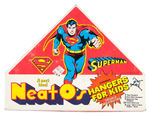 "NEAT O'S HANGERS FOR KIDS": BATMAN, SUPERMAN, SPIDER-MAN.