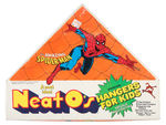 "NEAT O'S HANGERS FOR KIDS": BATMAN, SUPERMAN, SPIDER-MAN.