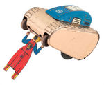 SUPERMAN "TURNOVER TANK" WIND-UP BY MARX.