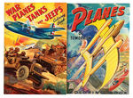WORLD WAR II/WAR-RELATED COLORING/PUNCH-OUT/STICKER BOOK LOT.