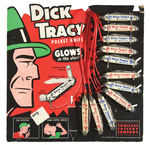 "DICK TRACY POCKET KNIFE" NEAR COMPLETE DISPLAY.