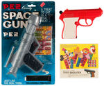 PEZ CANDY SHOOTER AND SPACE GUN.