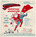 "SUPERMAN'S CHRISTMAS ADVENTURE" DECCA RECORD SET.