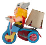 "MECHANICAL MARVEL SUPERHERO THOR TRICYCLE" IN BOX.