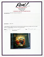 ELTON JOHN SIGNED "THE ROAD TO EL DORADO" CD BOOKLET.