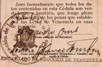 CUBAN & NEGRO LEAGUE STAR ALEJANDRO OMS SIGNED PASSPORT AND WORK VISA.