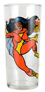 SPIDER-WOMAN GLASS.