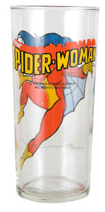 SPIDER-WOMAN GLASS.