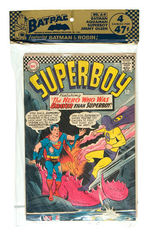 "BATPAC" PACKAGED COMIC BOOKS FEATURING BATMAN/SUPERBOY.