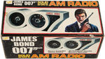 "JAMES BOND 007 - LOGO BOXED AM RADIO."