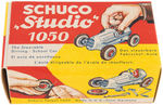 "SCHUCO STUDIO 1050" BOXED WIND-UP RACE CAR.