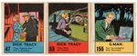 "DICK TRACY/G-MAN BIG LITTLE BOOK" STRIP CARDS.