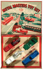 "METAL MASTERS TOY SET" BOXED VEHICLES.