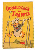 "DONALD DUCK ON TRAPEZE" WIND-UP WITH RARE BOX.