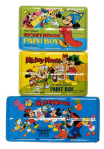 "MICKEY MOUSE PAINT BOX" LOT.