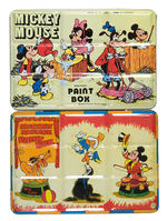 "MICKEY MOUSE PAINT BOX" LOT.