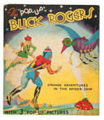 "THE 'POP-UP' BUCK ROGERS STRANGE ADVENTURES IN THE SPIDER SHIP" HARDCOVER.