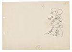 MINNIE MOUSE "KARNIVAL KID" ORIGINAL PRODUCTION DRAWING.