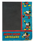 "MICKEY MOUSE ARTBOARD" BY MARKS BROTHERS, BOSTON, 1934.
