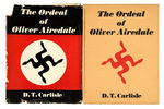 "THE ORDEAL OF OLIVER AIREDALE" SATIRICAL PRE-WWII HARDBOUND STORYBOOK.