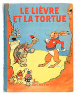 THE TORTOISE AND THE HARE FRENCH HACHETTE HARDCOVER BOOK.